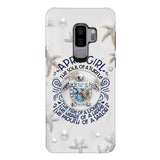 PERSONALIZED APRIL TURTLE GIRL PHONECASE QTTQ2603