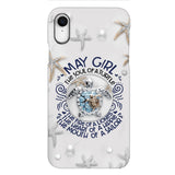 PERSONALIZED MAY TURTLE GIRL PHONECASE QTTQ2603