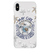 PERSONALIZED MAY TURTLE GIRL PHONECASE QTTQ2603