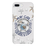 PERSONALIZED MAY TURTLE GIRL PHONECASE QTTQ2603