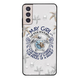 PERSONALIZED MAY TURTLE GIRL PHONECASE QTTQ2603