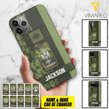 Personalized Canada soldier camo rank Phone Case M3Q 2603