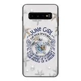 PERSONALIZED JUNE TURTLE GIRL PHONECASE QTTQ2603