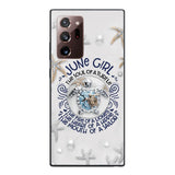 PERSONALIZED JUNE TURTLE GIRL PHONECASE QTTQ2603