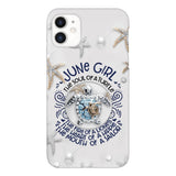 PERSONALIZED JUNE TURTLE GIRL PHONECASE QTTQ2603