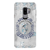 PERSONALIZED APRIL DOLPHIN GIRL PHONECASE QTTQ2603