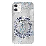 PERSONALIZED MAY DOLPHIN GIRL PHONECASE QTTQ2603