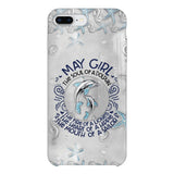 PERSONALIZED MAY DOLPHIN GIRL PHONECASE QTTQ2603