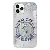 PERSONALIZED MAY DOLPHIN GIRL PHONECASE QTTQ2603