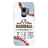 Personalized Baseball grandma Phone Case 3N 2603