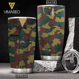 Personalized Belgian Soldier Tumbler Printed 22MAR-HC26