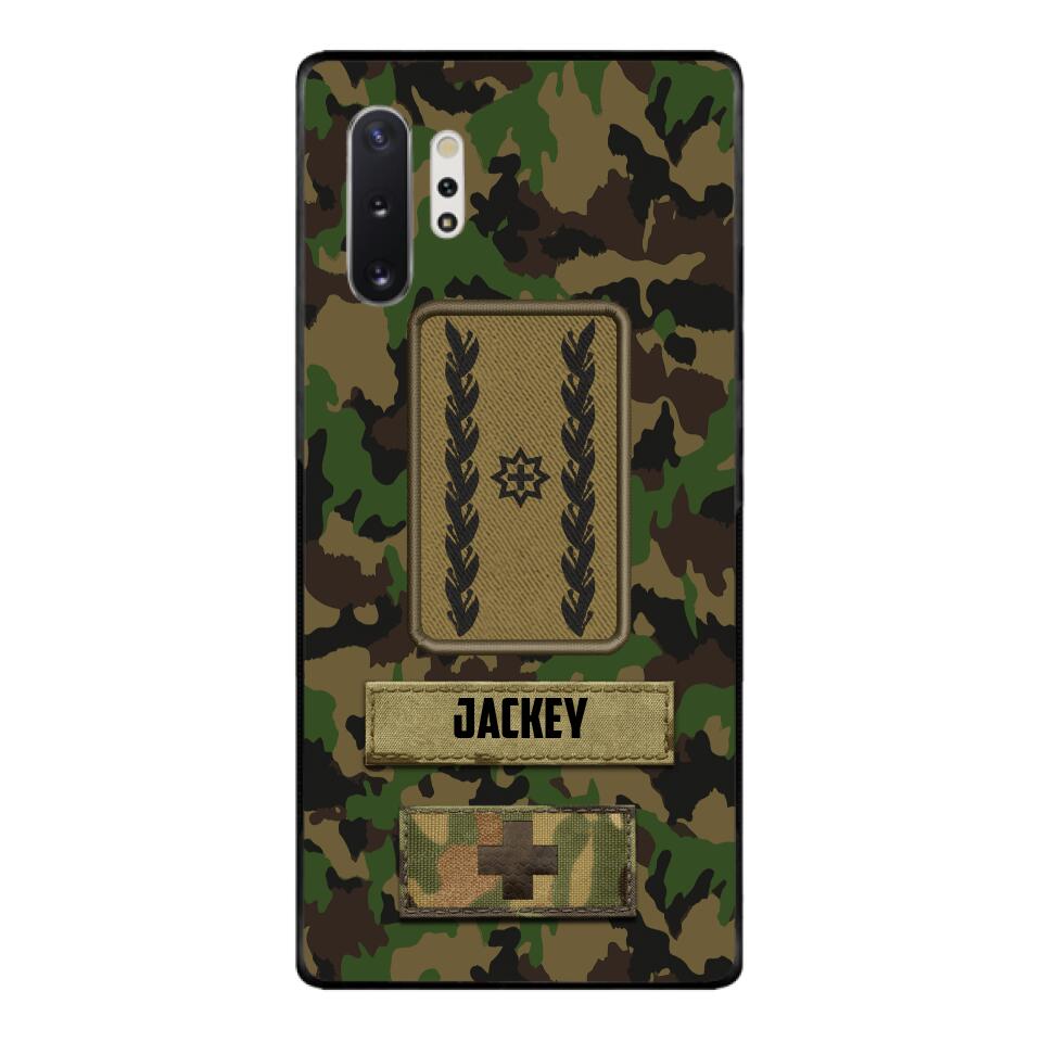 Personalized Swiss Soldier Camo Phone Case Printed 25MAR-HQ26