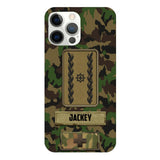 Personalized Swiss Soldier Camo Phone Case Printed 25MAR-HQ26
