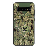 Personalized U.S.Navy Camo Phone Case Printed 25MAR-DT26