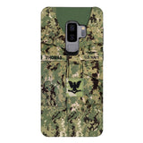 Personalized U.S.Navy Camo Phone Case Printed 25MAR-DT26