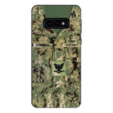 Personalized U.S.Navy Camo Phone Case Printed 25MAR-DT26