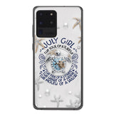 PERSONALIZED JULY TURTLE GIRL PHONECASE QTTQ2803