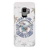 PERSONALIZED JULY TURTLE GIRL PHONECASE QTTQ2803