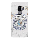 PERSONALIZED JULY TURTLE GIRL PHONECASE QTTQ2803