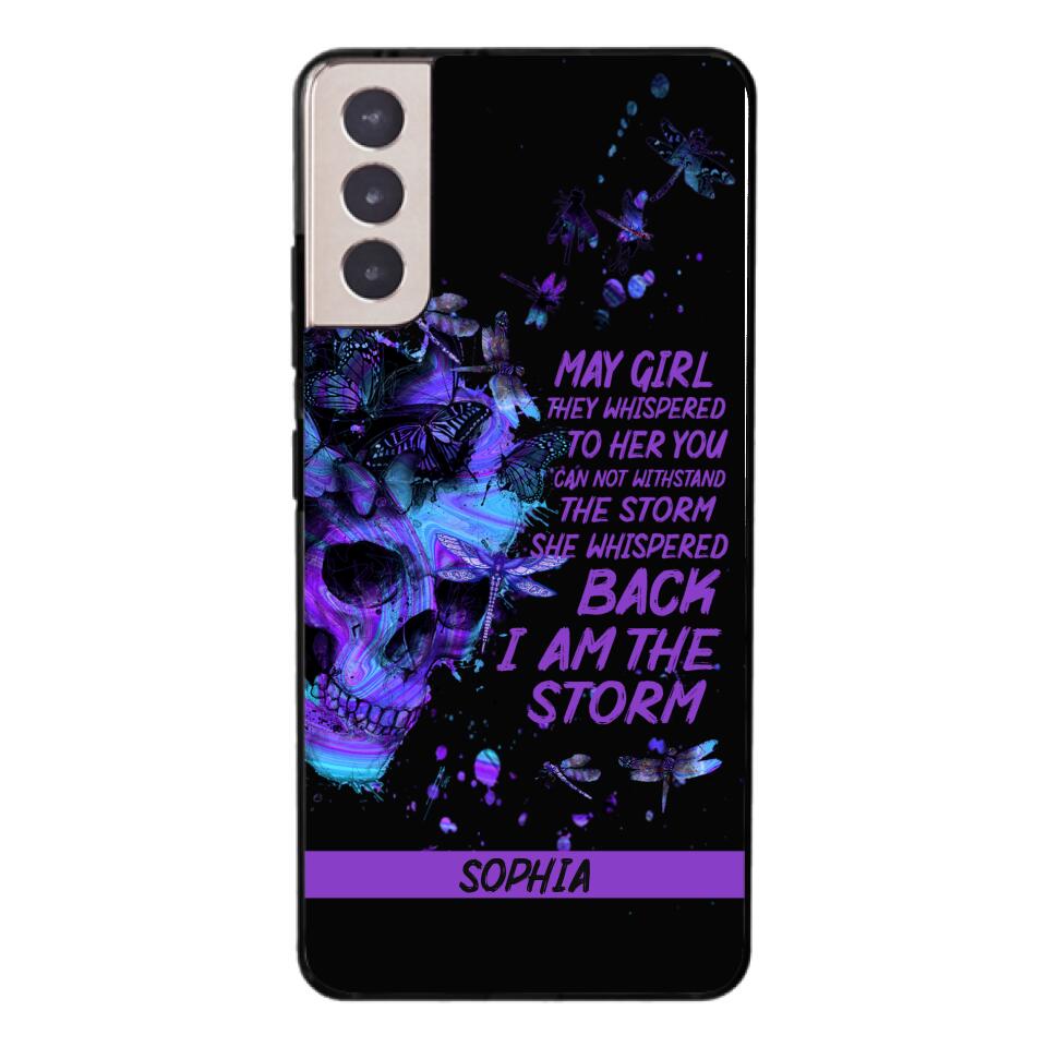 Personalized May Girl Phone Case Printed 25MAR-HC28