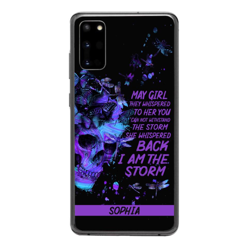 Personalized May Girl Phone Case Printed 25MAR-HC28