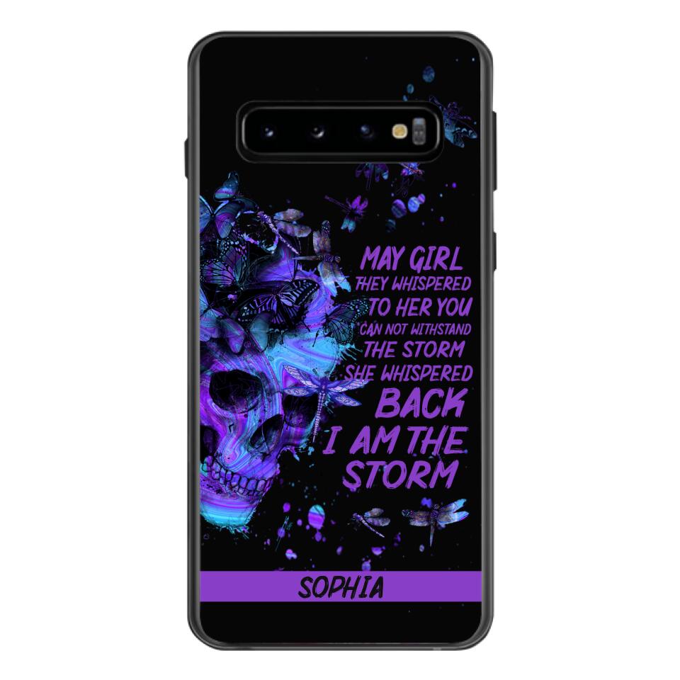 Personalized May Girl Phone Case Printed 25MAR-HC28