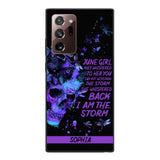 Personalized June  Girl Phone Case Printed 25MAR-HC28