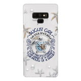 PERSONALIZED AUGUST TURTLE GIRL PHONECASE QTTQ2803