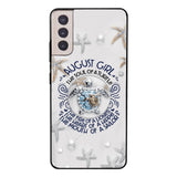 PERSONALIZED AUGUST TURTLE GIRL PHONECASE QTTQ2803