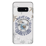 PERSONALIZED AUGUST TURTLE GIRL PHONECASE QTTQ2803