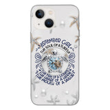 PERSONALIZED SEPTEMBER TURTLE GIRL PHONECASE QTTQ2803