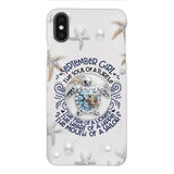 PERSONALIZED SEPTEMBER TURTLE GIRL PHONECASE QTTQ2803