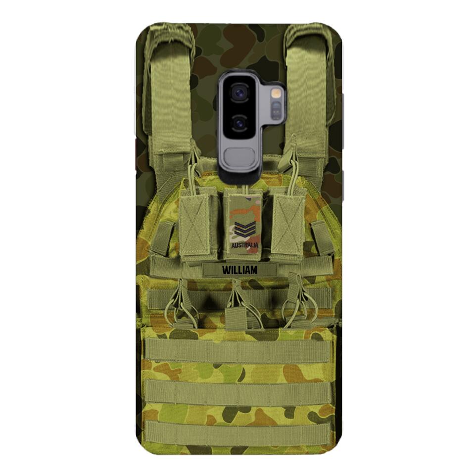 Personalized Australian Soldier Phone Case Printed 25MAR-DT28