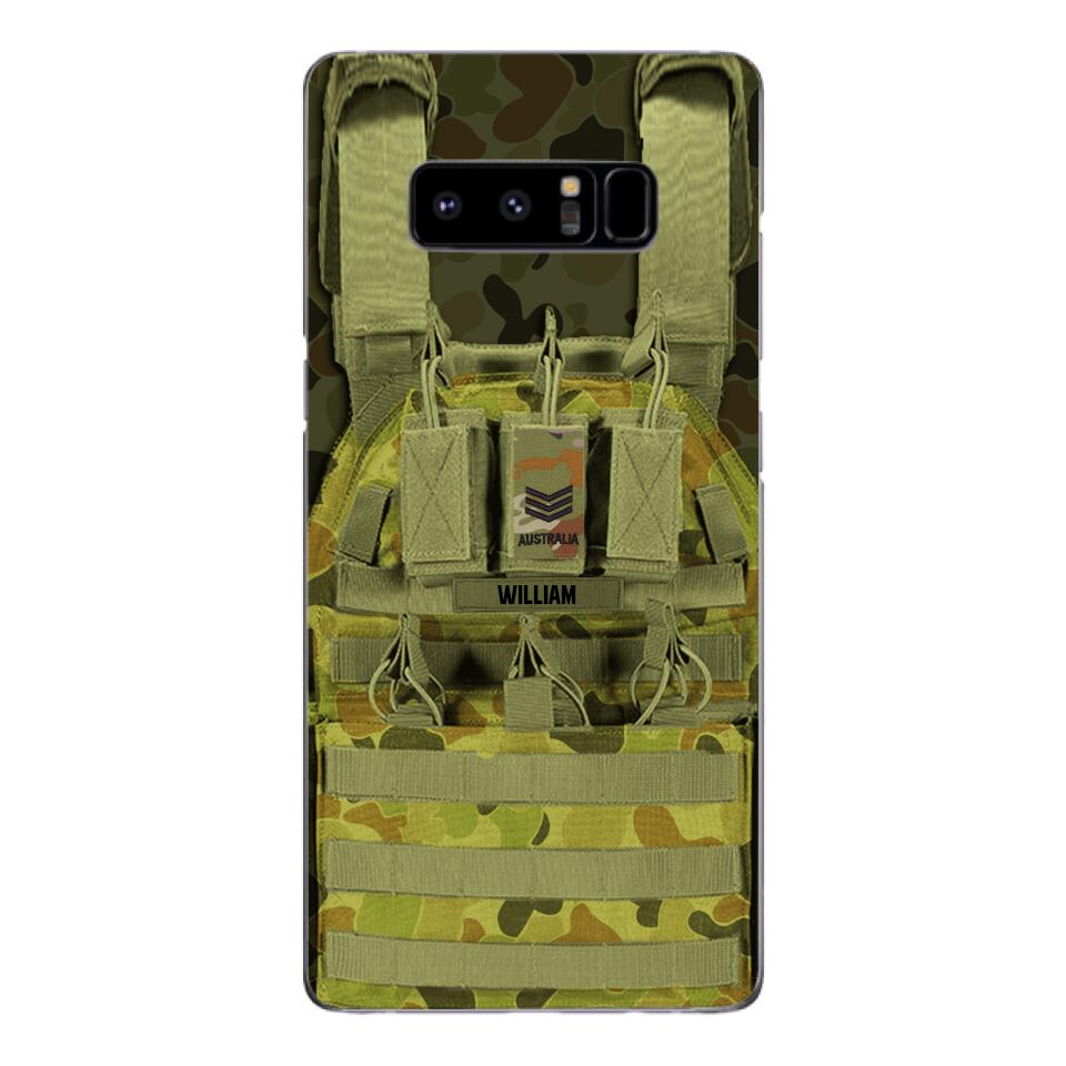 Personalized Australian Soldier Phone Case Printed 25MAR-DT28