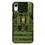Personalized Canadian Soldier Phone Case Printed 25MAR-DT28