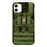 Personalized Canadian Soldier Phone Case Printed 25MAR-DT28