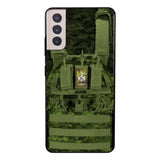 Personalized Canadian Soldier Phone Case Printed 25MAR-DT28