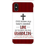 Personalized God Grandkids Phone Case Printed 3N 2803