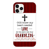 Personalized God Grandkids Phone Case Printed 3N 2803