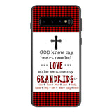 Personalized God Grandkids Phone Case Printed 3N 2803