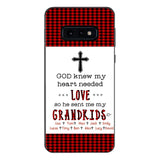 Personalized God Grandkids Phone Case Printed 3N 2803