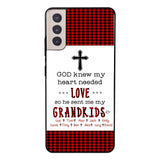 Personalized God Grandkids Phone Case Printed 3N 2803