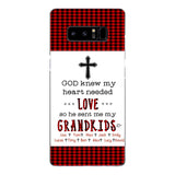 Personalized God Grandkids Phone Case Printed 3N 2803