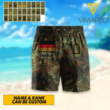 PERSONALIZED GERMAN ARMY CAMO SHORTS QTHC2803