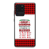 Personalized Great Grandma Phone Case Printed T3Q 2803