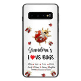 Personalized Grandma's Love Bugs Phone Case Printed 25MAR-DT28