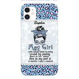 Personalized May Girl With Tatoos Phone Case Printed 25MAR-QH28