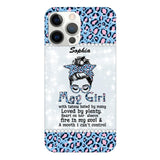 Personalized May Girl With Tatoos Phone Case Printed 25MAR-QH28