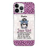 Personalized June Girl With Tatoos Phone Case Printed 25MAR-QH28