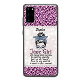 Personalized June Girl With Tatoos Phone Case Printed 25MAR-QH28